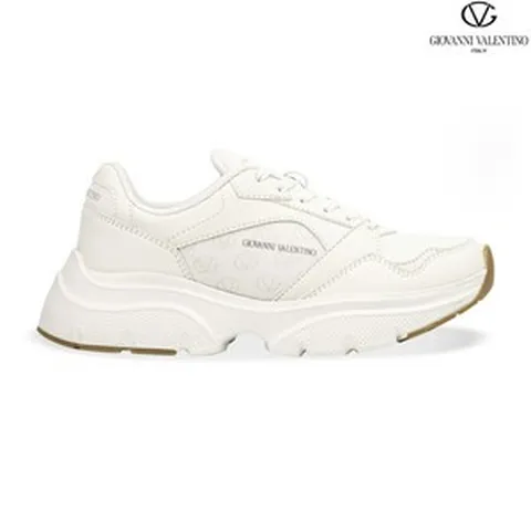 GIOVANNI VALENTINO 발렌티노 어글리 쿠션 운동화 런닝화 화이트 JG1F051WT 트래킹화 남녀공용