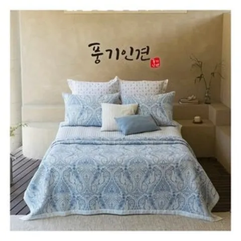 [자연감성]B2 풍기인견 페이즐리 침구세트 SK
