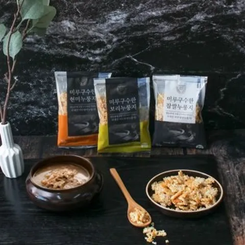 미루 구수한 현미 찹쌀 보리 누룽지 3종세트 70gx66봉 국산 쌀 100%, 66개, 70g