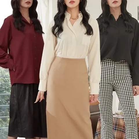 데일리라운지 데일리라운지 여성 NEW 블라우스 3종세트