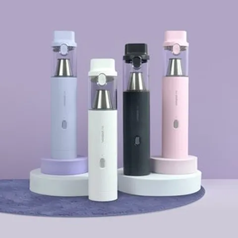 플랩슨 브이클린 차량용 무선 휴대용 가벼운 미니 핸드 청소기, 화이트