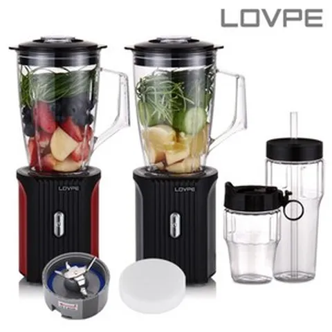 [로페] 굿모닝 텀블러 믹서기(레드 JA-3556/그레이 JA-3557), 색상:레드