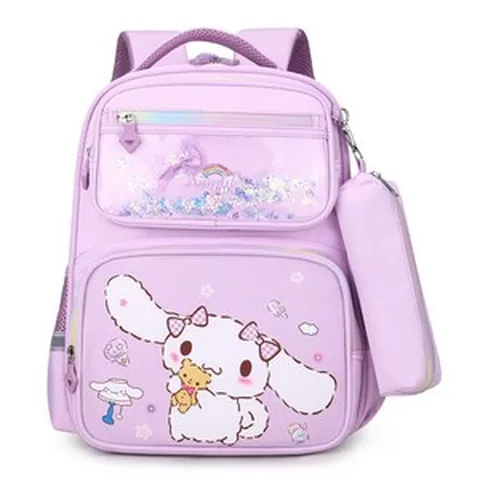 GOYES 산리오 초등학생 초등 책가방 여아백팩 인형포함인형 백팩 대용량