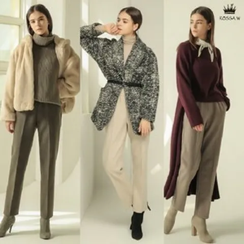 [Rossa.W] 로사W 20FW 여성 울라이크 플란넬 팬츠 3종 (울라이크팬츠 / 겨울 팬츠 / 여성 팬츠)