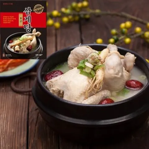웅추닭 통큰 한방삼계탕 밀키트 1kg x [원산지:국산(경상북도 영주시)], 3개