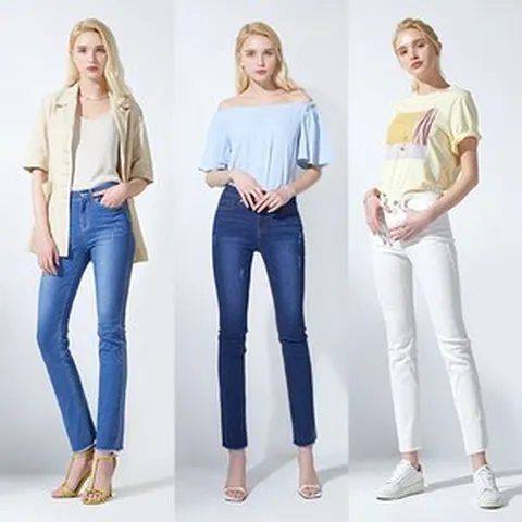 데일리라운지 라이크라 쫀쫀데님팬츠 3종