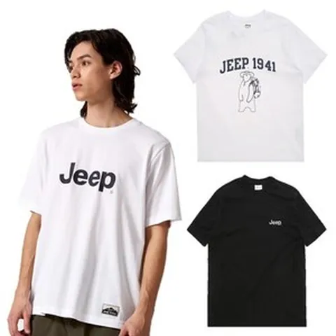지프 Jeep[지프](공용) 반팔티셔츠 6종 택1