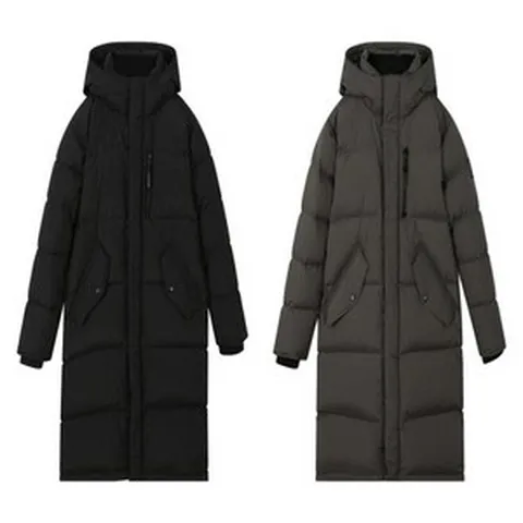 버커루 [특가전] [BUCKAROO JEANS] 2023 F/W 최신상!!! 초고퀄~ 만족도 120% 드디어 재생산!!! 완판신화 공용 롱패딩 BK/DG 2컬러 롱마스터 다운점퍼