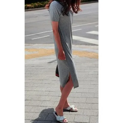 여름 롱 원피스 썸머 쿨 아이스 인견 모달 원피스