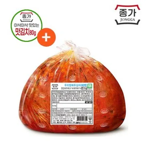 [종가집]우리땅배추김치 태백5kg(외식)*2ea, 5kg, 2개