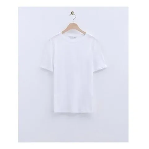 로엠 여성용 베이직 R넥 반팔 티셔츠