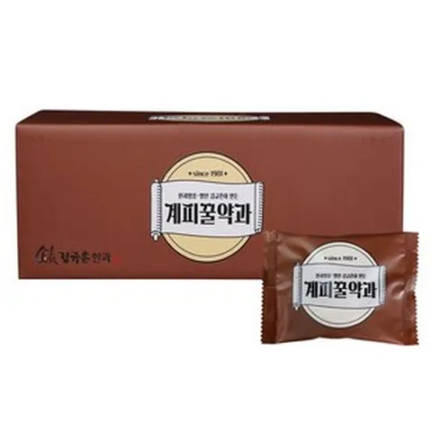 김규흔명인 한과 명인 명장 김규흔이 만든 계피꿀약과 1박스/20개, 단일옵션