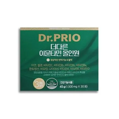 닥터프리오 김태희 비타민 이뮨타민 올인원 1개월분 30포 멀티 종합비타민 미네랄 영양제, 1개, 1500mg