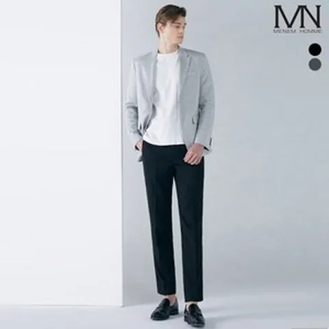 루시앙 미넴옴므 썸머 시크릿 밴딩 팬츠 2종 SET