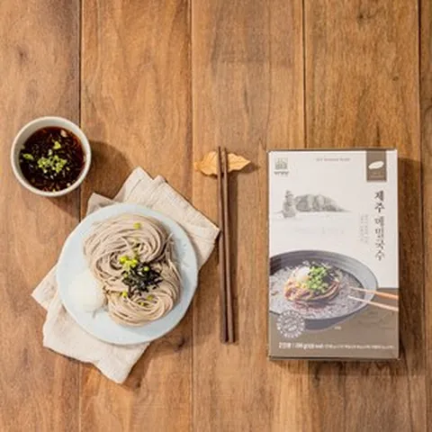 (제주) 메밀국수 2인분 제주산 메밀 국산 밀가루, 286g, 1개