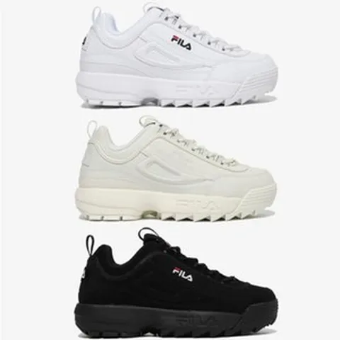 휠라 디스럽터2 휠라대표 키높이 어글리슈즈 1FM00864 218358