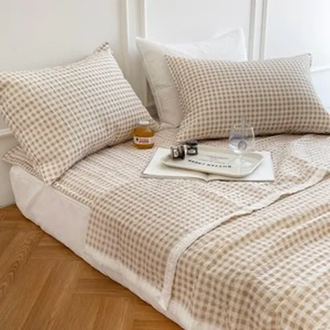 밍밍밍 시어서커 여름 이불 세트 홑이불 + 패드 + 베개커버 여름이불