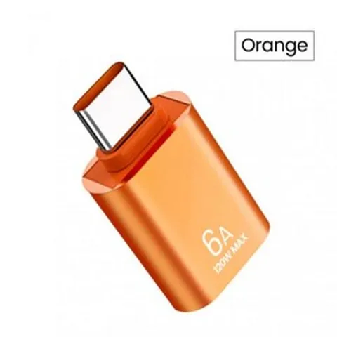 RYRA USB 3.0 C 타입 어댑터 OTG 암 변환기 노트북 휴대폰 삼성 호환 A Tipo 1 개, 01 USB to Type-c orange_01, 01 USB to Type-c orange, 1개
