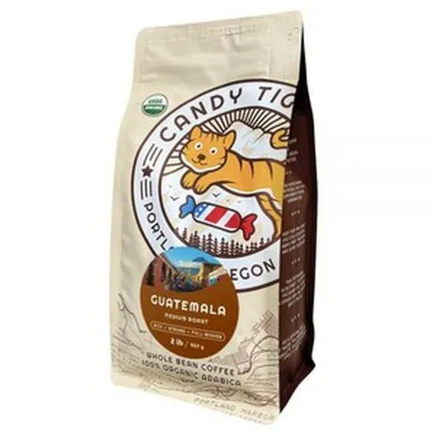 통콩커피 - 유기농 저산 라이트 로스트 싱글 오리진 100% 아라비카 니카라과 원두 직거래 그늘에서 자란 고메커피 2lb, Guatemala_2 Pound (Pack of 1), 1개, 907g