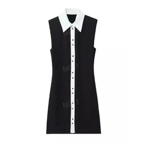 자라 민소패 크레이프 미니 원피스