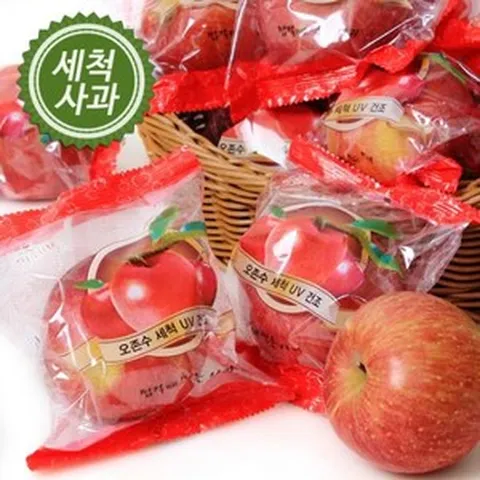 이래뜰 [물가안정]경북 이레뜰 세척사과(부사) 3kg*2박스/총6kg, 3kg, 2개