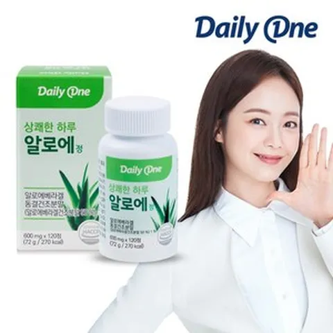 데일리원 상쾌한 하루 알로에정 알로에 베라 겔, 3개, 48g