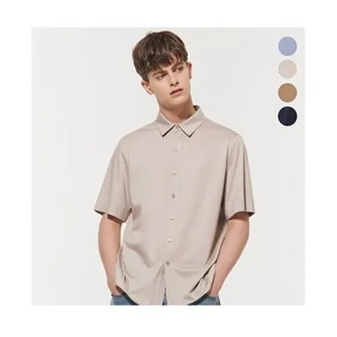 [태그]코튼텐셀 반팔 카라셔츠(남성)4종세트