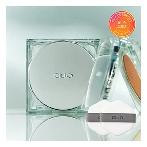 클리오 킬 커버 스킨 픽서 쿠션 기획 본품+리필 증정스킨픽서쿠션퍼프 2매, 21C 란제리