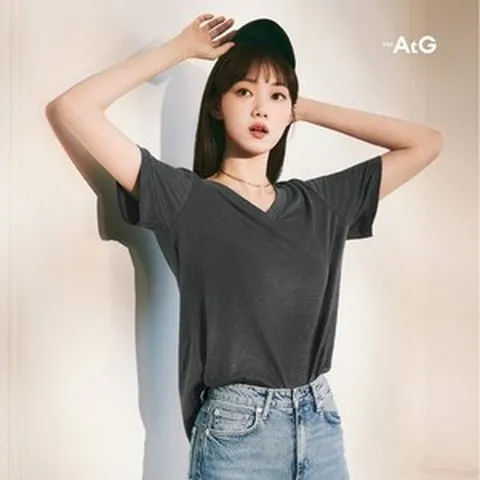 더엣지 The AtG 더엣지 23SS 린넨100 V넥 티셔츠 3종