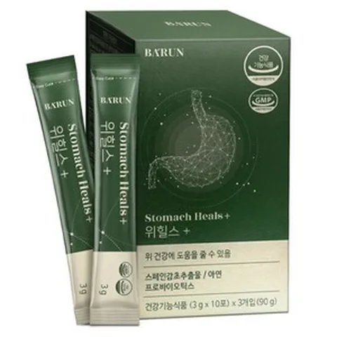 바른 위힐스+ 스틱 분말 스페인 감초추출물 x 30포 1박스, 단품, 1개