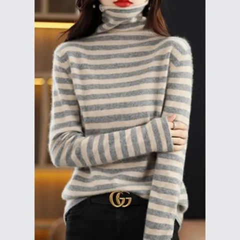 에비뉴 폴라넥 니트 2종