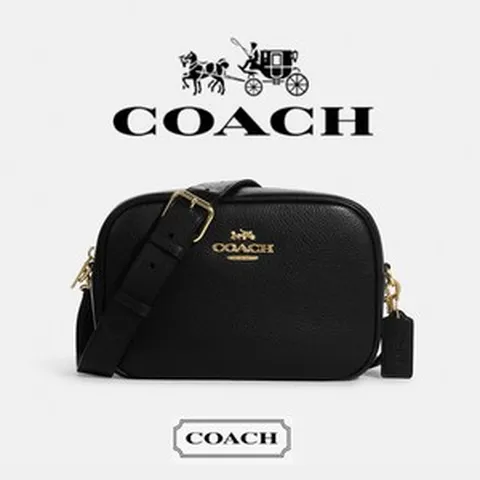 COACH 코치 미니 크로스백 제이미 카메라백 블랙 / 화이트