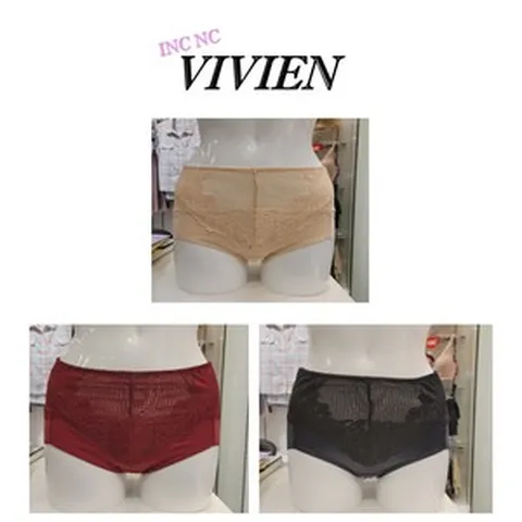 비비안 편안하게 복부도눌러주고힙업도해주는 기능성보정레이스삼각거들팬티뉴코아인천(색택1)