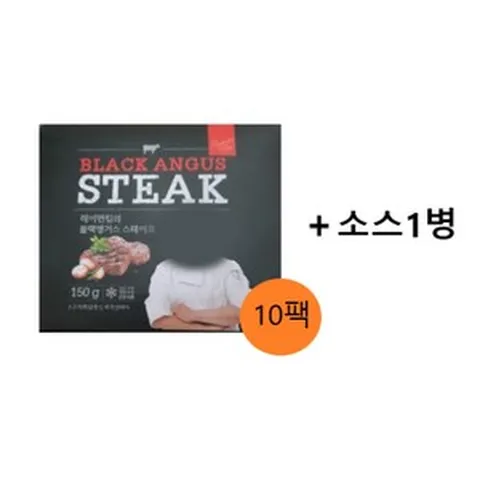 [레이먼킴] 블랙앵거스 스테이크 소스 G, 1개