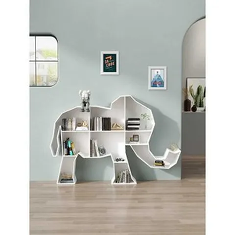 동물 책장 어린이집 유치원 전면 낮은 책꽂이 아이방, (곰) 블루 150 x 20 x 100cm