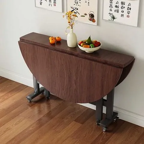 접이식 식탁 테이블 가정용 원형 이동식 보드 작업대, 다양한 사이즈 색상 카톡/게시판 문의