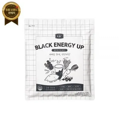 국산100% 고소한 블랙 검은약콩 미숫가루 곡물쉐이크 500g 아기 간편 식사대용 선식 단백질 쉐이크 비건 검정콩 프레이포잇 [원산지:국산], 국산100% 블랙에너지업쉐이크