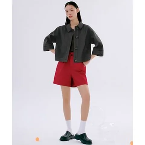 더엣지 THEATG 24SS 제인마치 린넨혼방 하프 팬츠