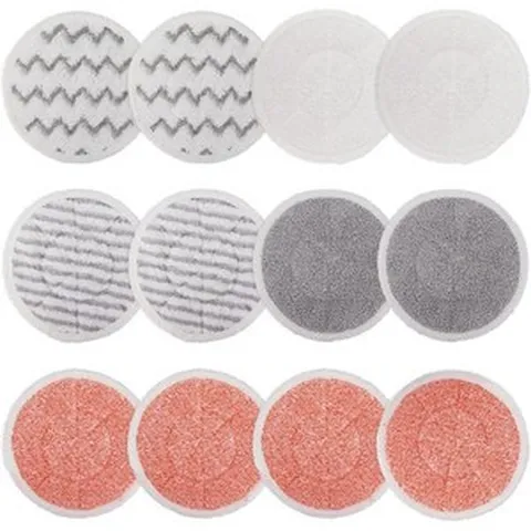 비셀 스핀웨이브 스마트스팀 스크러빙 스팀 걸레용 3897A 걸레 패드 - 교체용 회전 헤드 핏 3712 3712W 모델 번호 1641112 222, 4+2+2+2+2