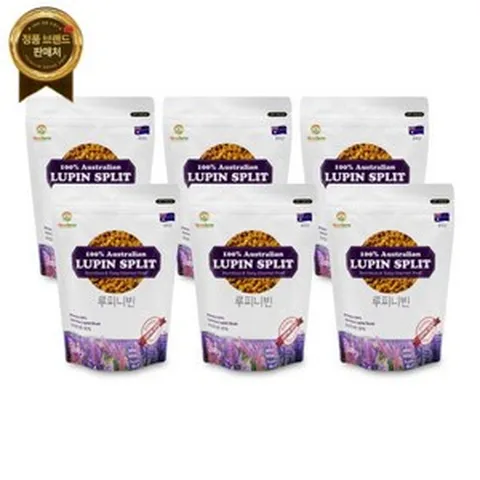 베네팜 루피니빈 식물성단백질 곡물 300g 6팩 I