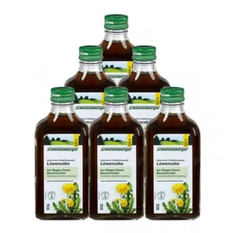 유럽 쉐넨베르거 Schoenenberger 민들레 착즙 주스 200 ml x 6