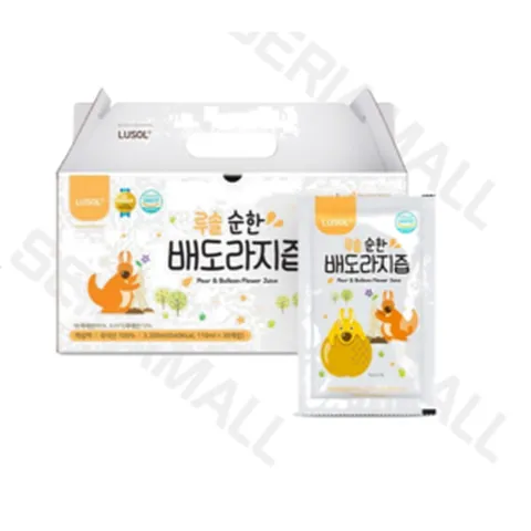 정품 루솔 루솔이 만든 순수한 배도라지즙 30포 재고 00개, 3.3L