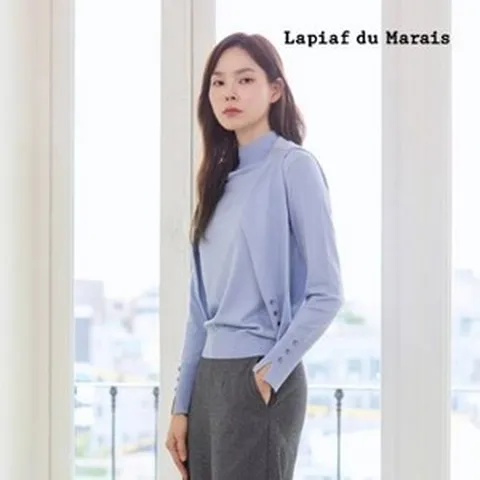 라삐아프 스프링 하프넥 소프트 니트 4종 런칭 가격 79900원