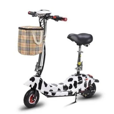 코스트코킥보드 두발 기함급 전동 킥보드 중고 렌탈 휠리스 나노휠 바퀴큰 초등학생 자전거 대리운전 좌식, 핑크색, 36V, 1개