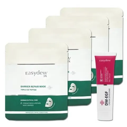 이지듀 베리어 리페어 마스크 1박스+DW-EGF 다이브좀 크림 50ml / 대웅제약