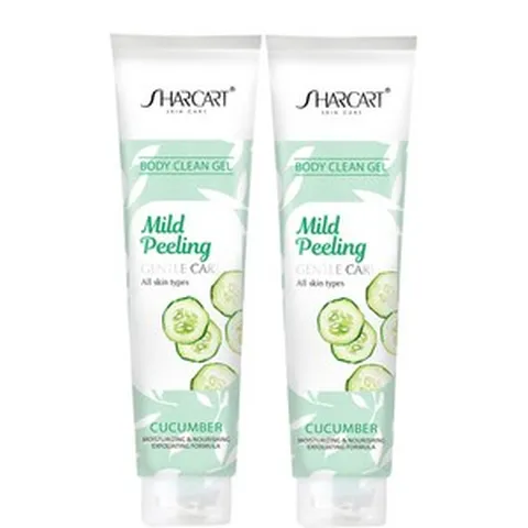 샤카트 페이스 바디 각질 제거 필링젤 오이향, 310ml, 2개