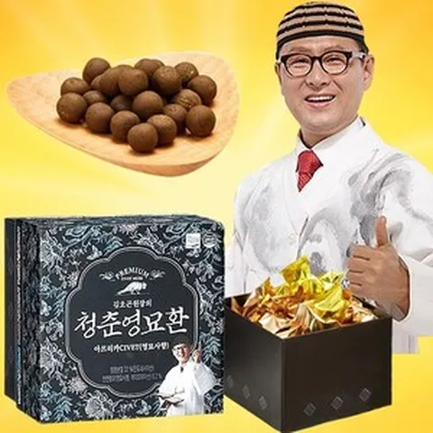 TV홈쇼핑 김오곤 원장의 청춘영묘환 기력증진 영묘 침향 사향벌꿀 부모님선물, 3.75g, 100개
