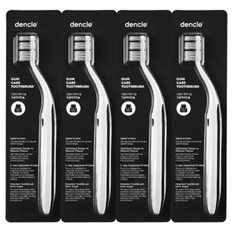 [덴클] 잇몸케어 칫솔 / 프리미엄 치간칫솔 4개입 세트, 1세트