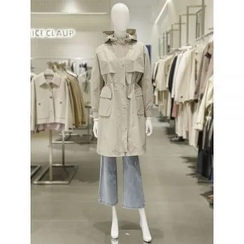 [나이스클랍] 등판프린트 롱후드점퍼 A241MWU202 백화점 아울렛 (4070439)