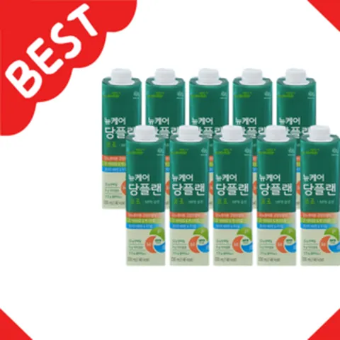 [정품正品] 뉴케어 당플랜 프로 당뇨영양식(곡물맛) 230ml x 10팩 - DL- [백화점], 10개